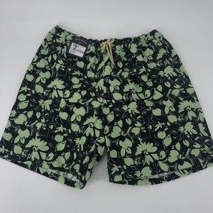 NWT Bills Khakis Floral Drawstring Swim Shorts